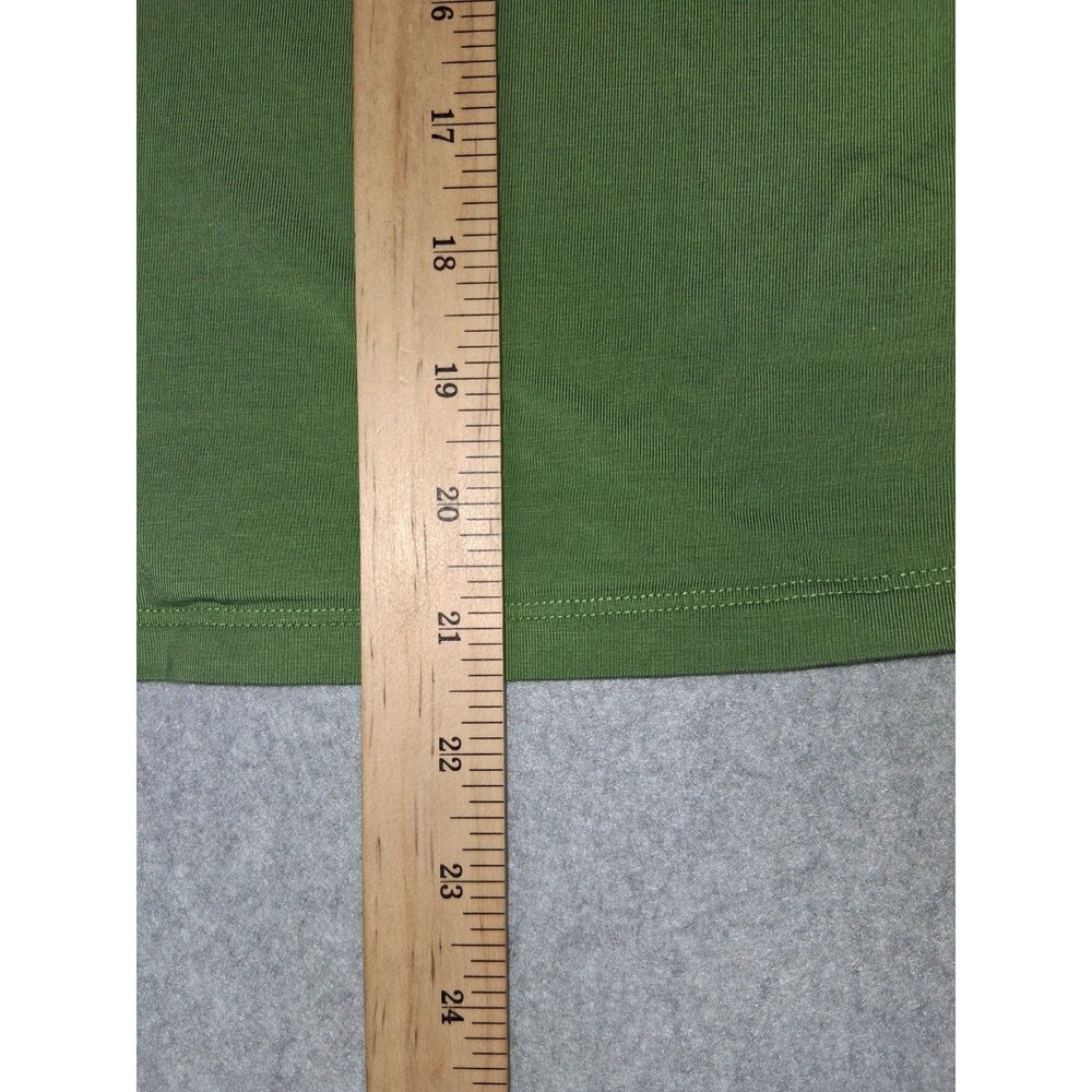 Athleta Essential Tank Top Size Small Sage Green Ribbed Stretch Activewear Yoga - Picture 6 of 10